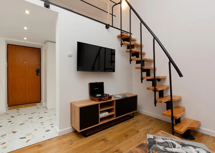 Mezzanine Studio Lwowska Srodmiescie By Noclegi Renters